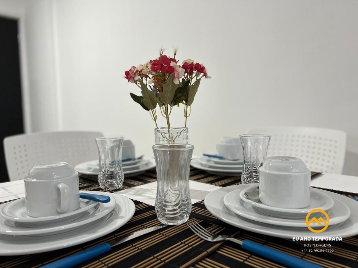 Euamotemporada Apartamento Na 1ª Quadra Da Praia, Wifi, Smarttv, Cama Queen, Maquina De Lavar, Garagem Apartamento Maceió