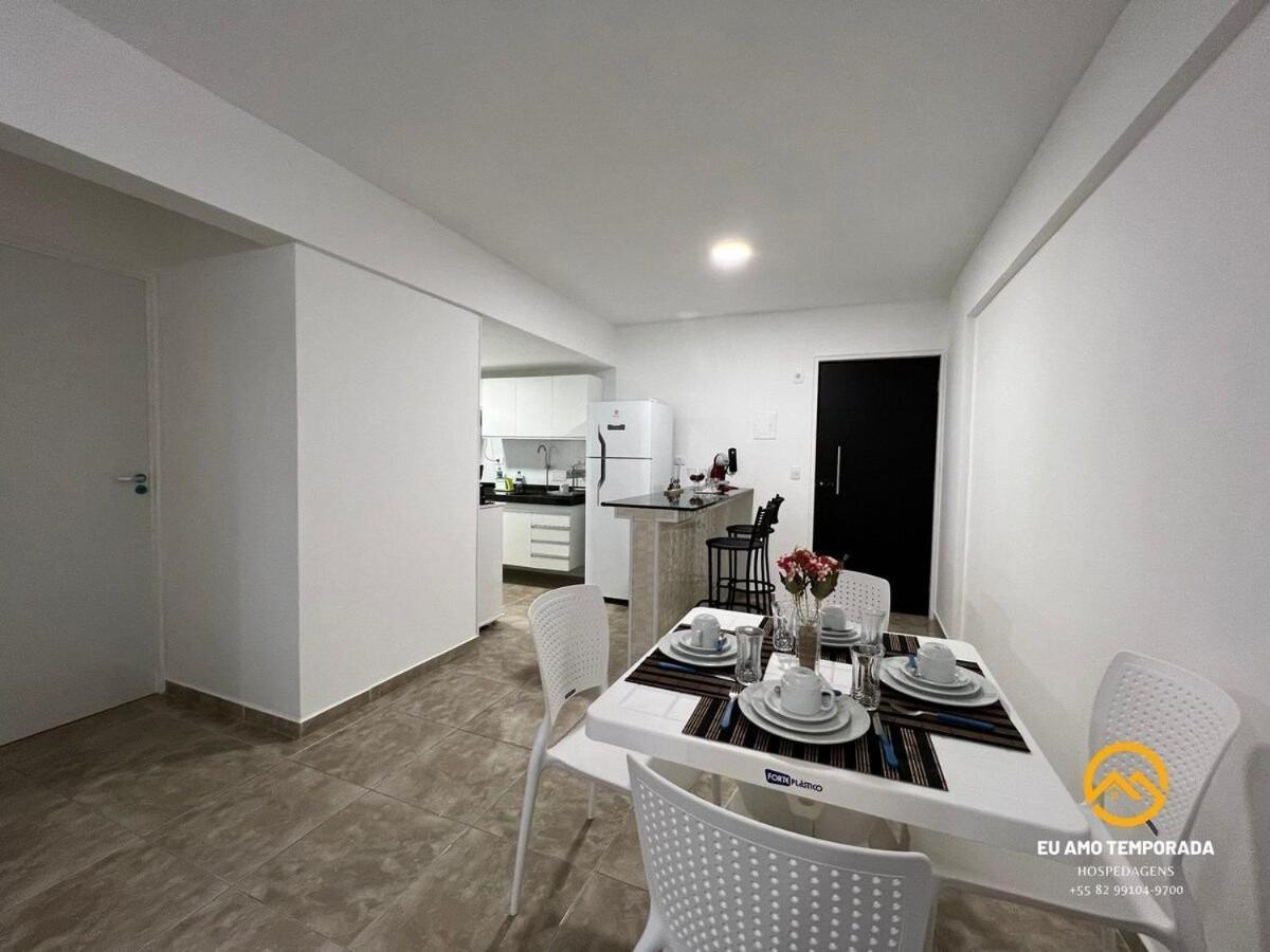 Euamotemporada Apartamento Na 1ª Quadra Da Praia, Wifi, Smarttv, Cama Queen, Maquina De Lavar, Garagem Apartamento